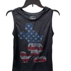 ❤️ DISNEY MICKEY MOUSE AMERICANA TANK TOP SIZE SMALL